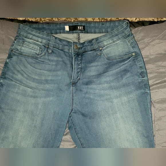 Kut From The Cloth 14W High Rise Jeans - Flattering Fit & Stylish Denim - Picture 2 of 7
